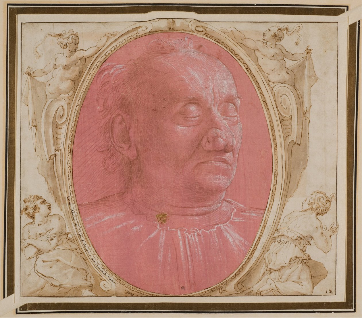 老人头 作者 多梅尼科·吉兰达约（Domenico Ghirlandaio）
