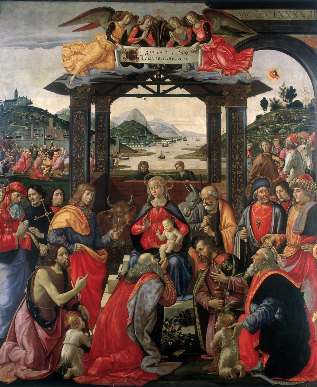 图片不明 作者 多梅尼科·吉兰达约（Domenico Ghirlandaio）