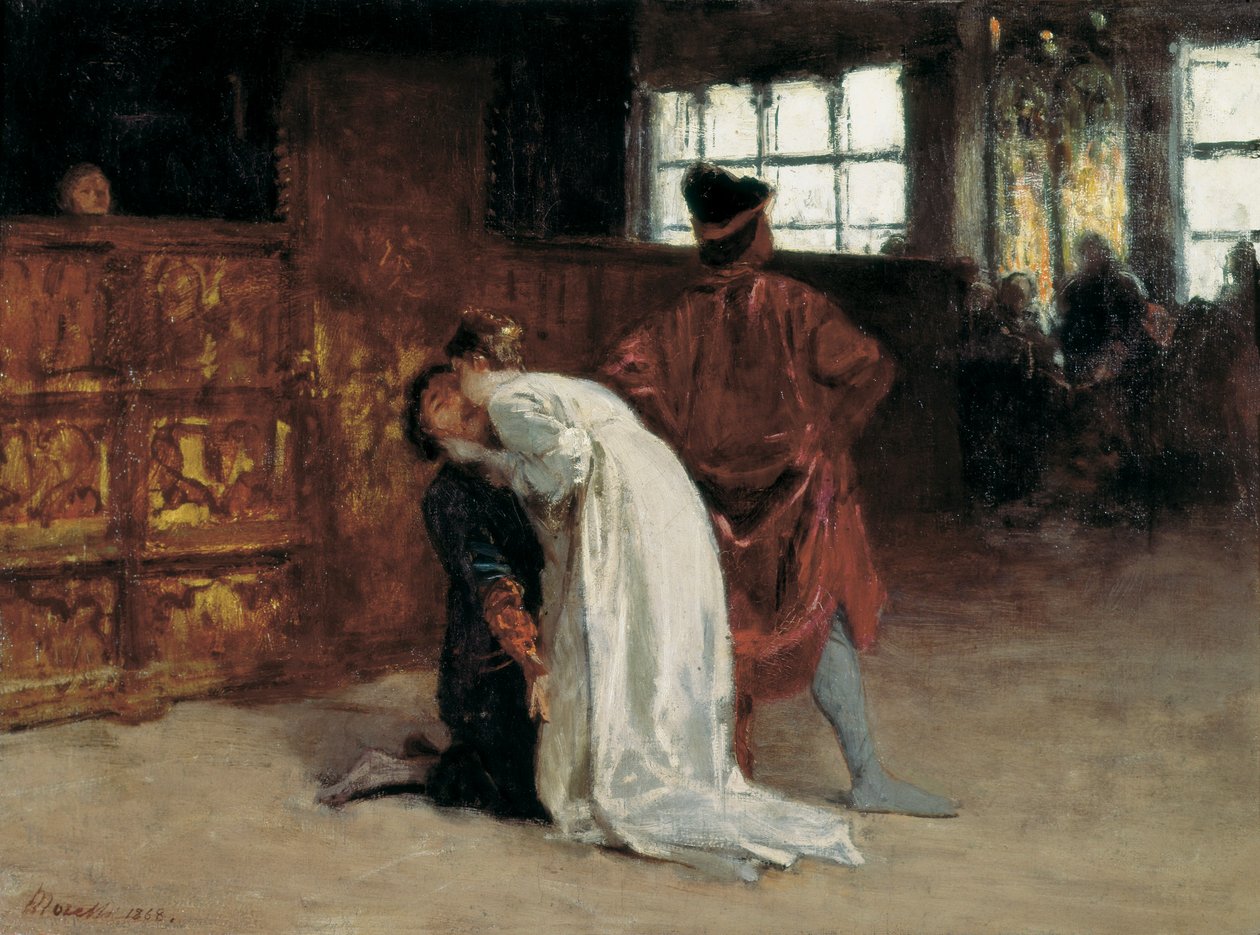 "多梅尼科-莫雷利（Domenico Morelli，1826-1901 年）1868 年的绘画作品 那不勒斯，卡波迪蒙特国家博物馆 作者 多梅尼科·莫雷利（Domenico Morelli）