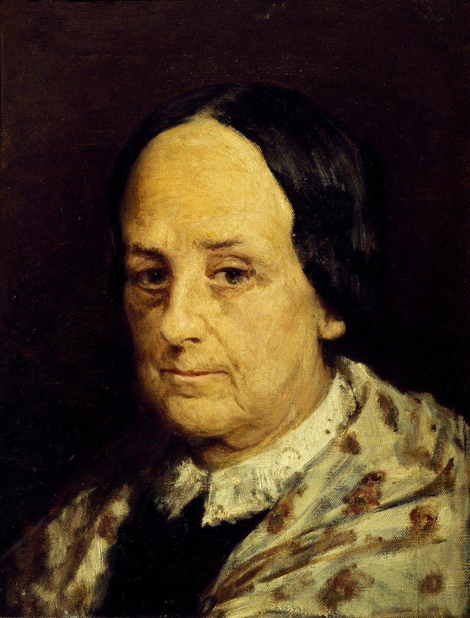 多梅尼科·莫雷利 (Domenico Morelli) 的路易莎·鲁杰里 (Luisa Ruggeri) 肖像 (1823-1901) 作者 多梅尼科·莫雷利（Domenico Morelli）