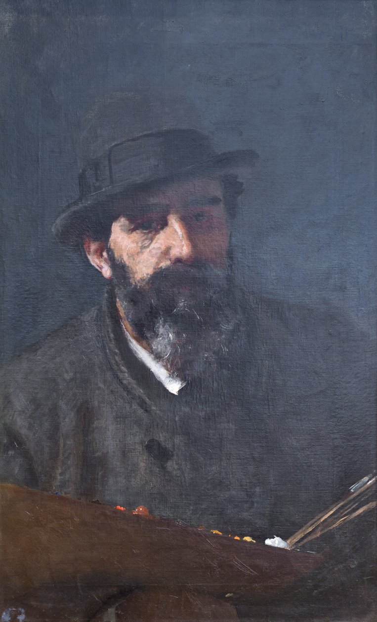 自画像 作者 多梅尼科·莫雷利（Domenico Morelli）