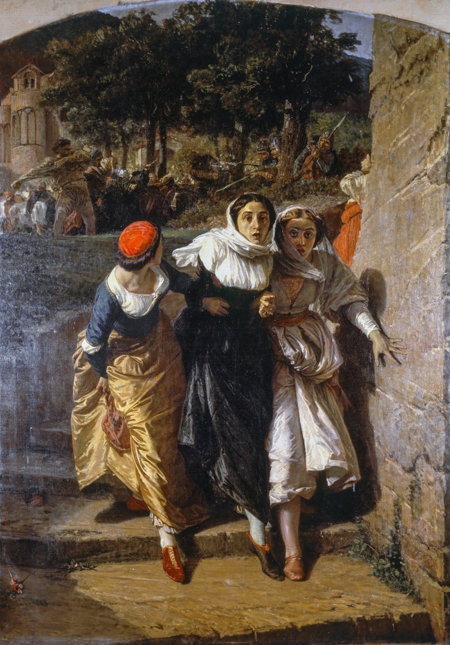 西西里晚祷》（Sicilian Vespers 作者 多梅尼科·莫雷利（Domenico Morelli）