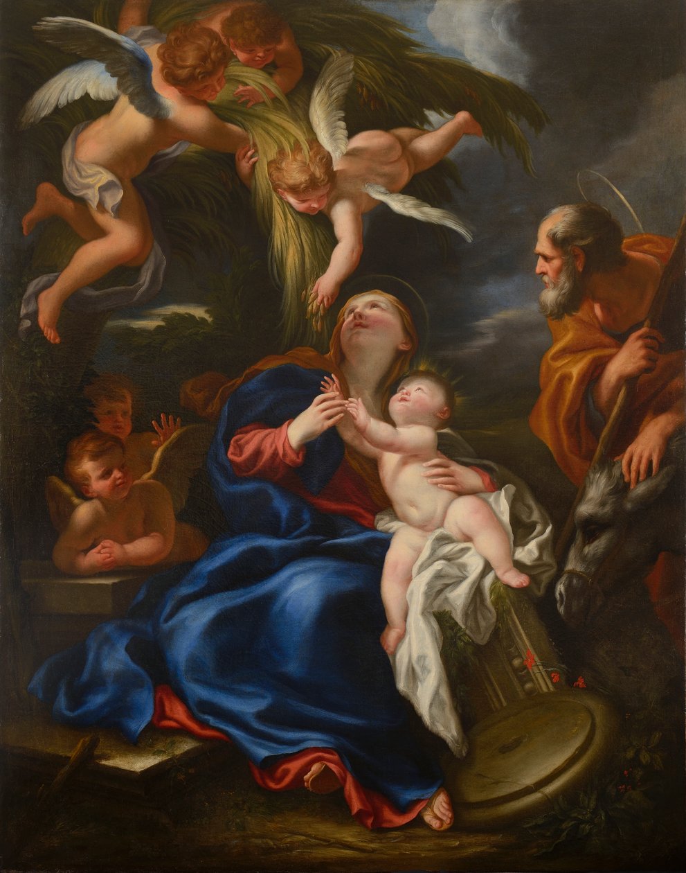 法语：le Repos de la Sainte Famille sur le chemin d