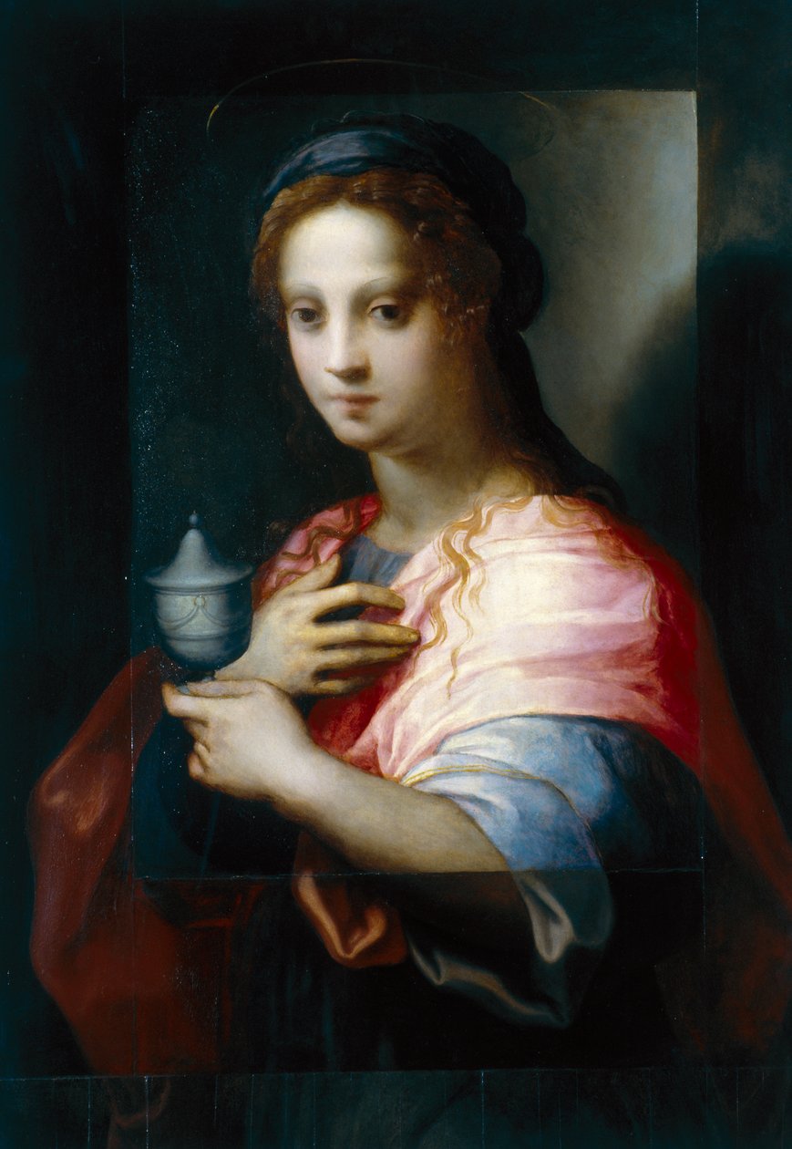 玛丽抹大拉，1510-27 作者 多梅尼科·普利戈（Domenico Puligo）