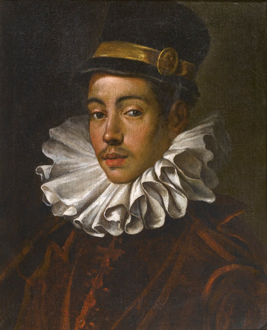 伊藤·曼西奥（Ito Mancio）肖像，约1585年。 作者 多梅尼科·罗布斯提·丁托列托