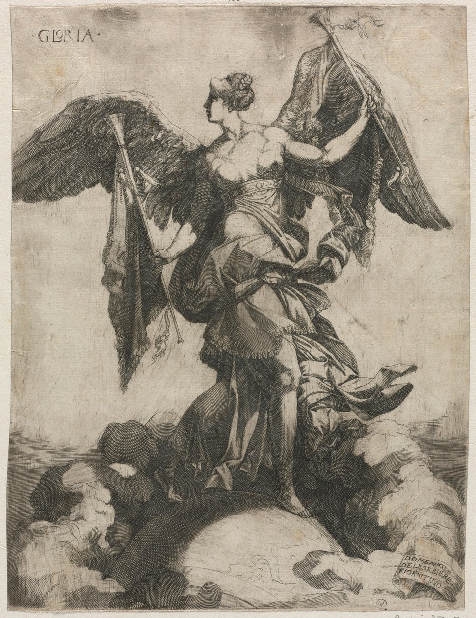 Gloria，1535年或1536年。 作者 多梅尼科·德尔·巴比埃