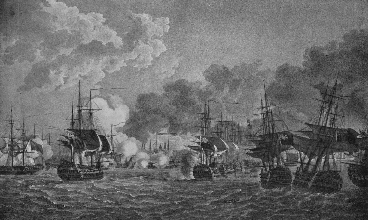 尼尔森在哥本哈根，c1801 作者 多米尼克·塞雷