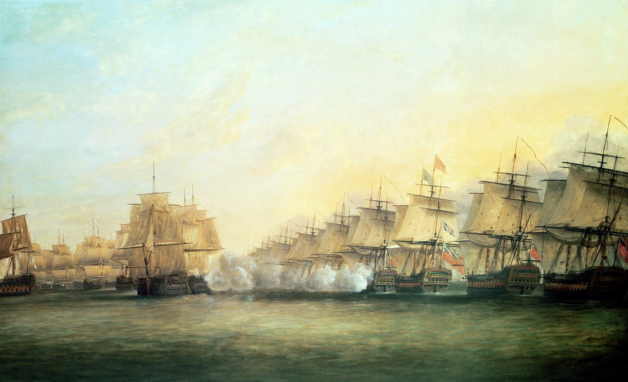英国海军上将爱德华·休斯爵士（1720-94）和法国人在1782年的M. de Suffren领导下的第三次关于亭可马里的行动 作者 多米尼克·塞雷