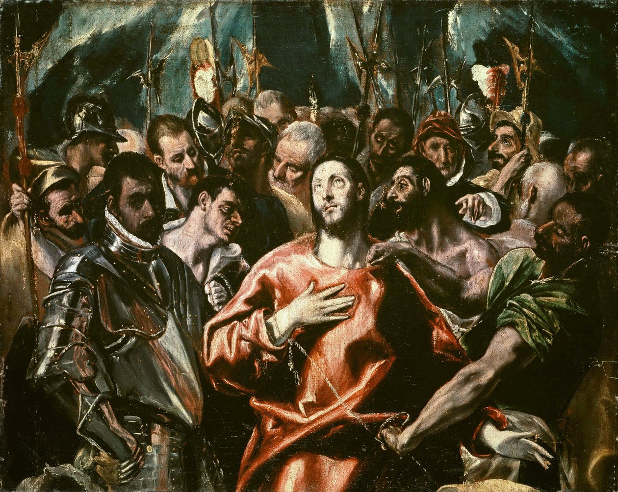 基督的脱衣舞 El expolio, 1581年至1685年间。 作者 多米尼科斯·塞奥托科普洛斯