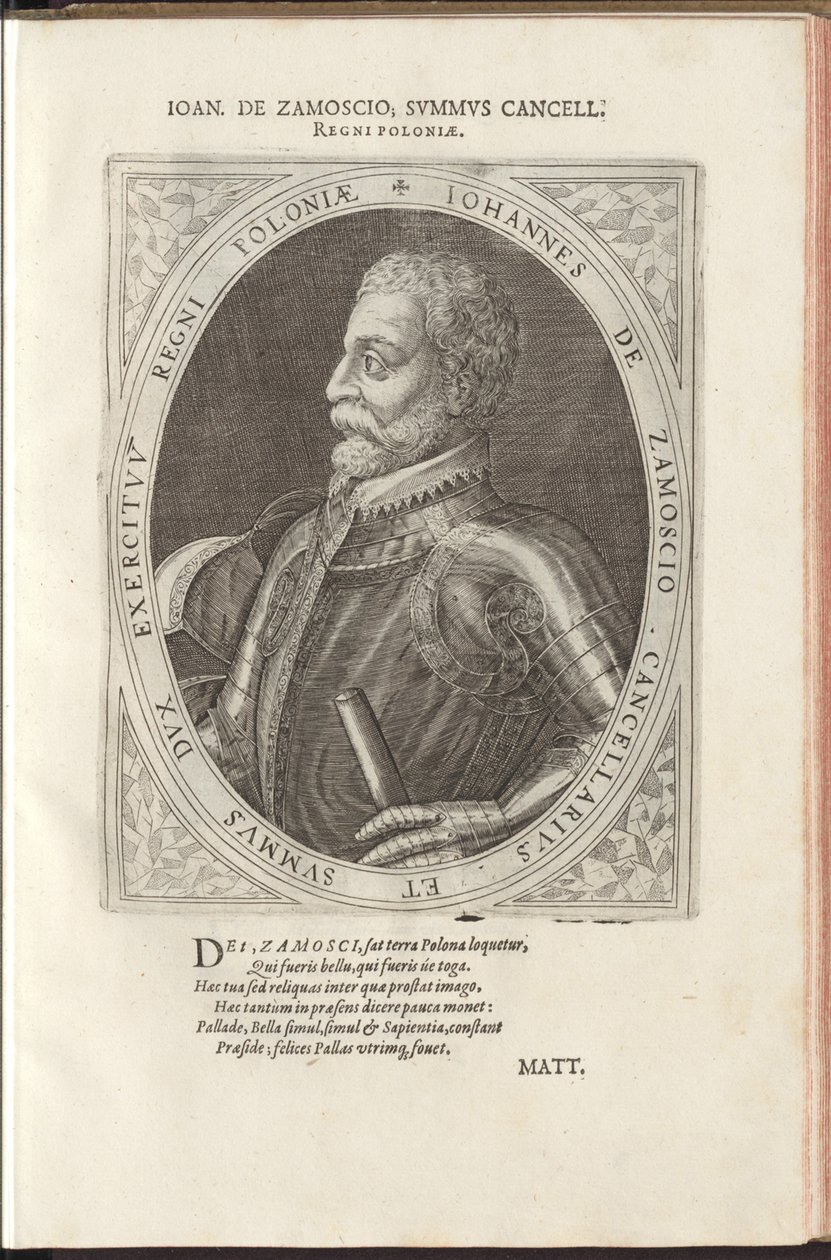 Hetman Jan Zamoyski 1542-1605 作者 多米尼库斯或Custodis Custos