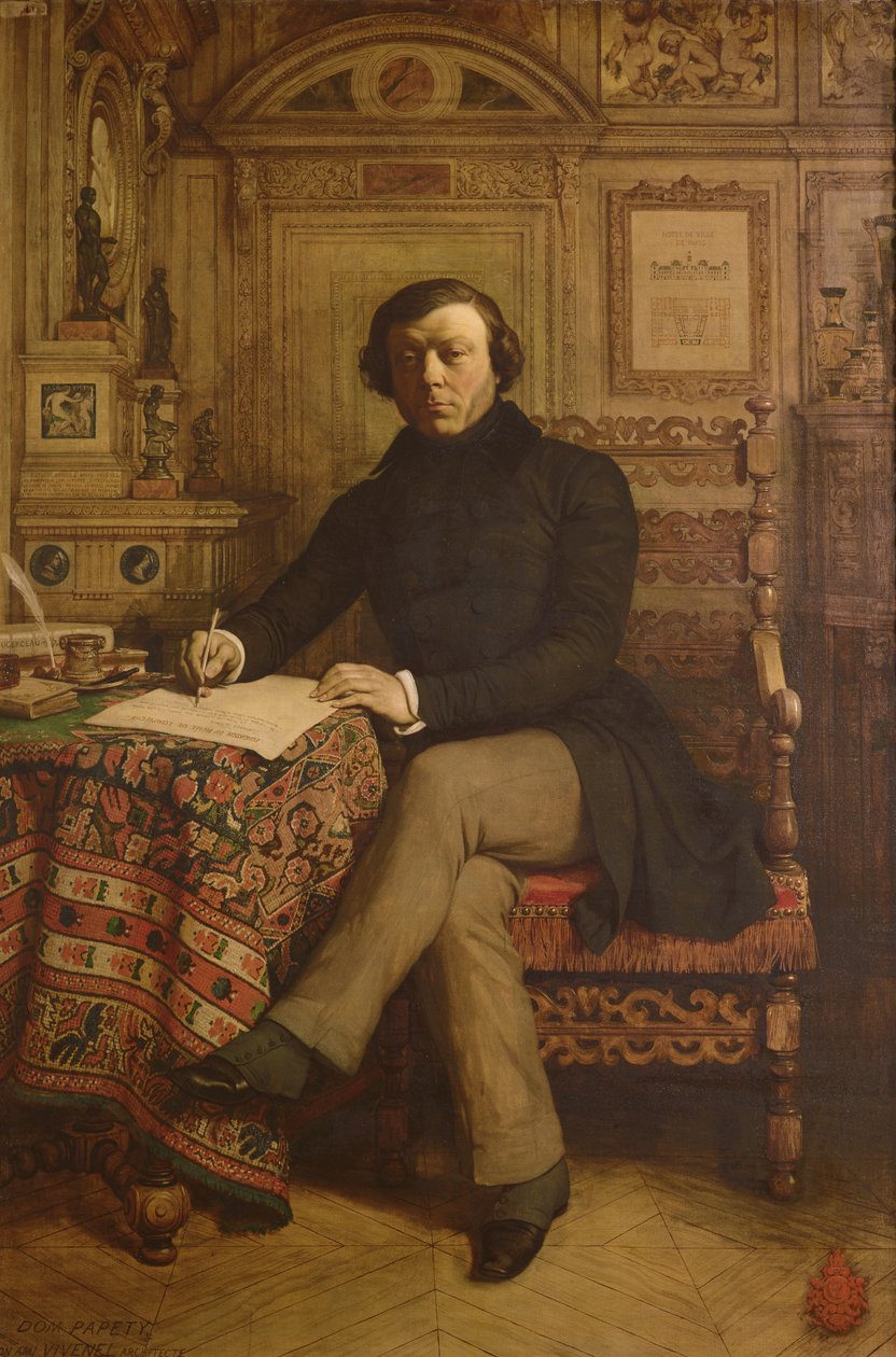 Antoine Vivenel的肖像（1799-1862） 作者 多米尼克·路易斯·帕佩蒂