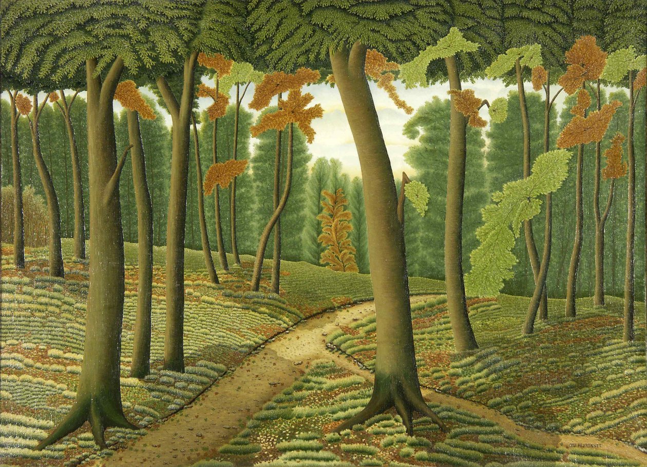 La Forêt 森林。 作者 多米尼克·佩龙内（Dominique Peyronnet）