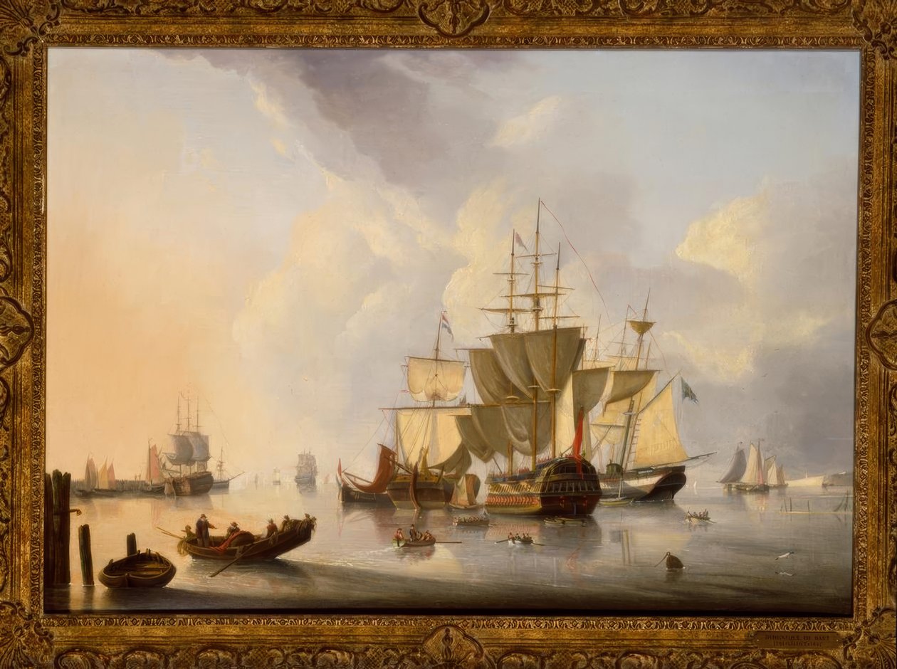 英文双层-绘画，1829年，第5版。德·巴斯特 作者 多米尼克·德·巴斯