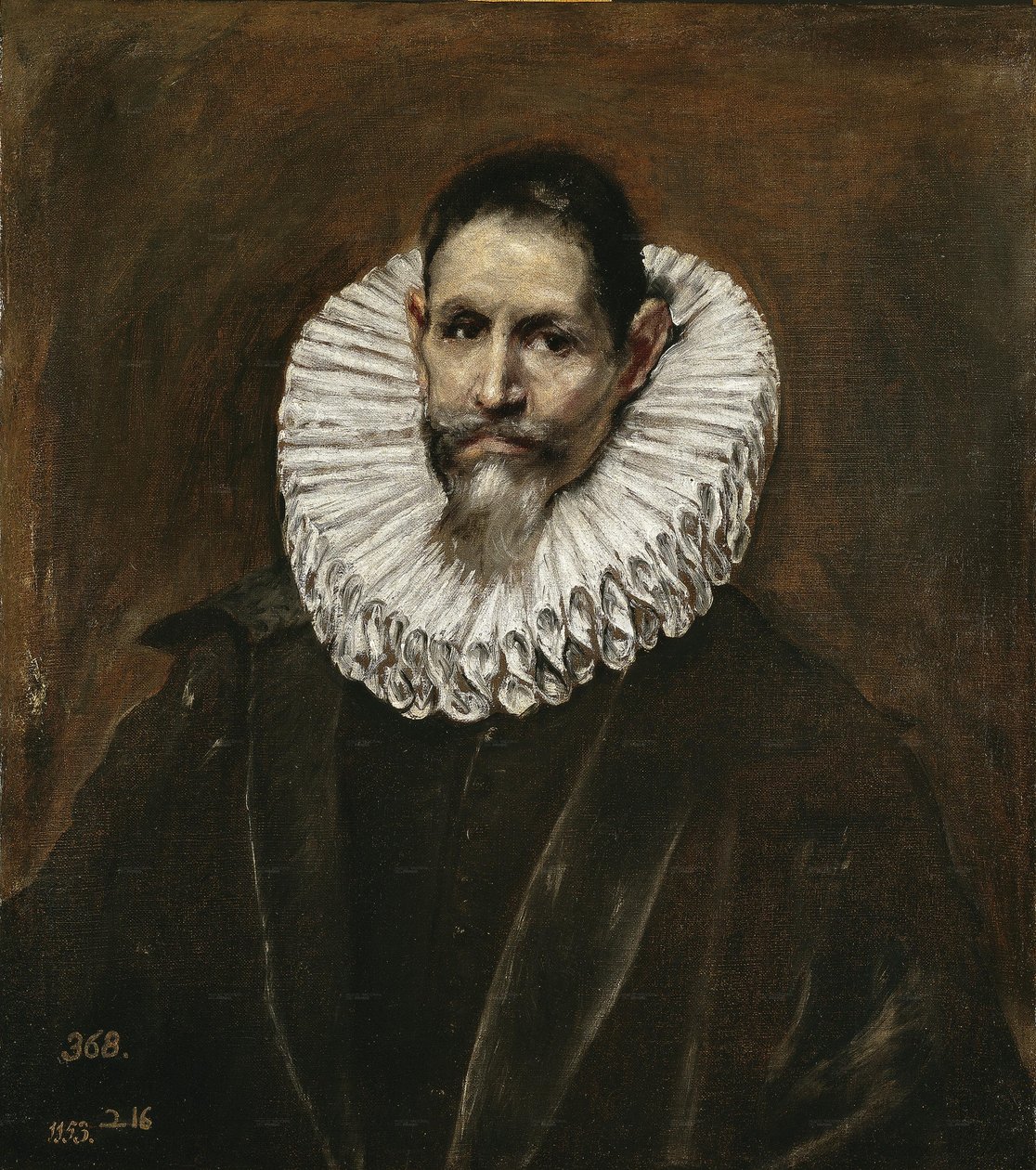 JerónimoCevallos的肖像 作者 埃尔·格列柯