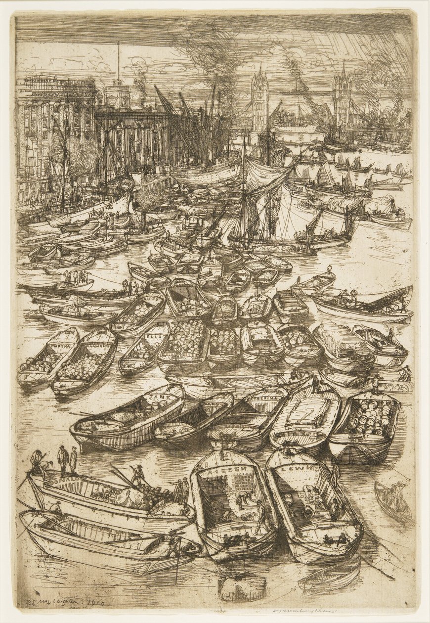 游泳池，1910年 作者 唐纳德·肖·麦克劳伦