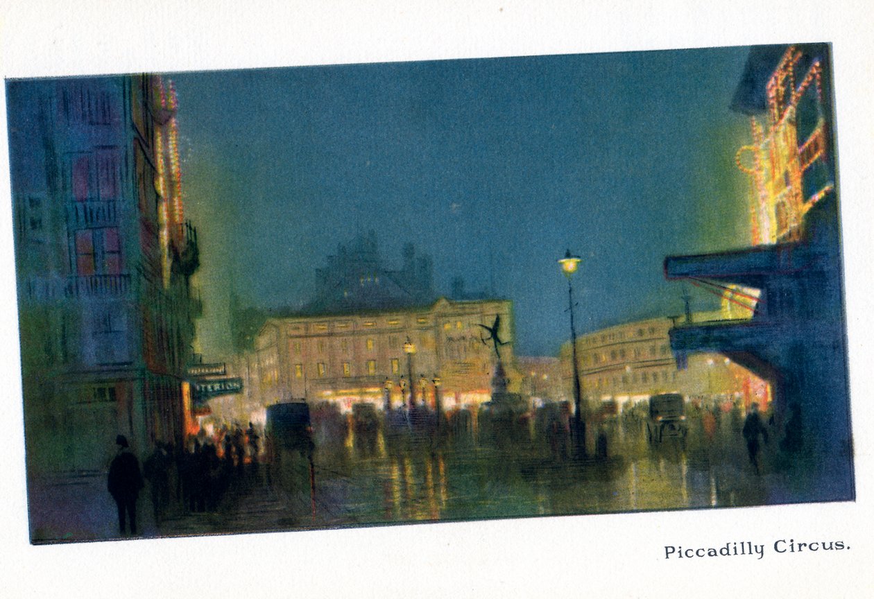 皮卡迪利马戏团，来自&39;The New Lights o&39;London&39;，于1926年出版 作者 唐纳德·麦克斯韦
