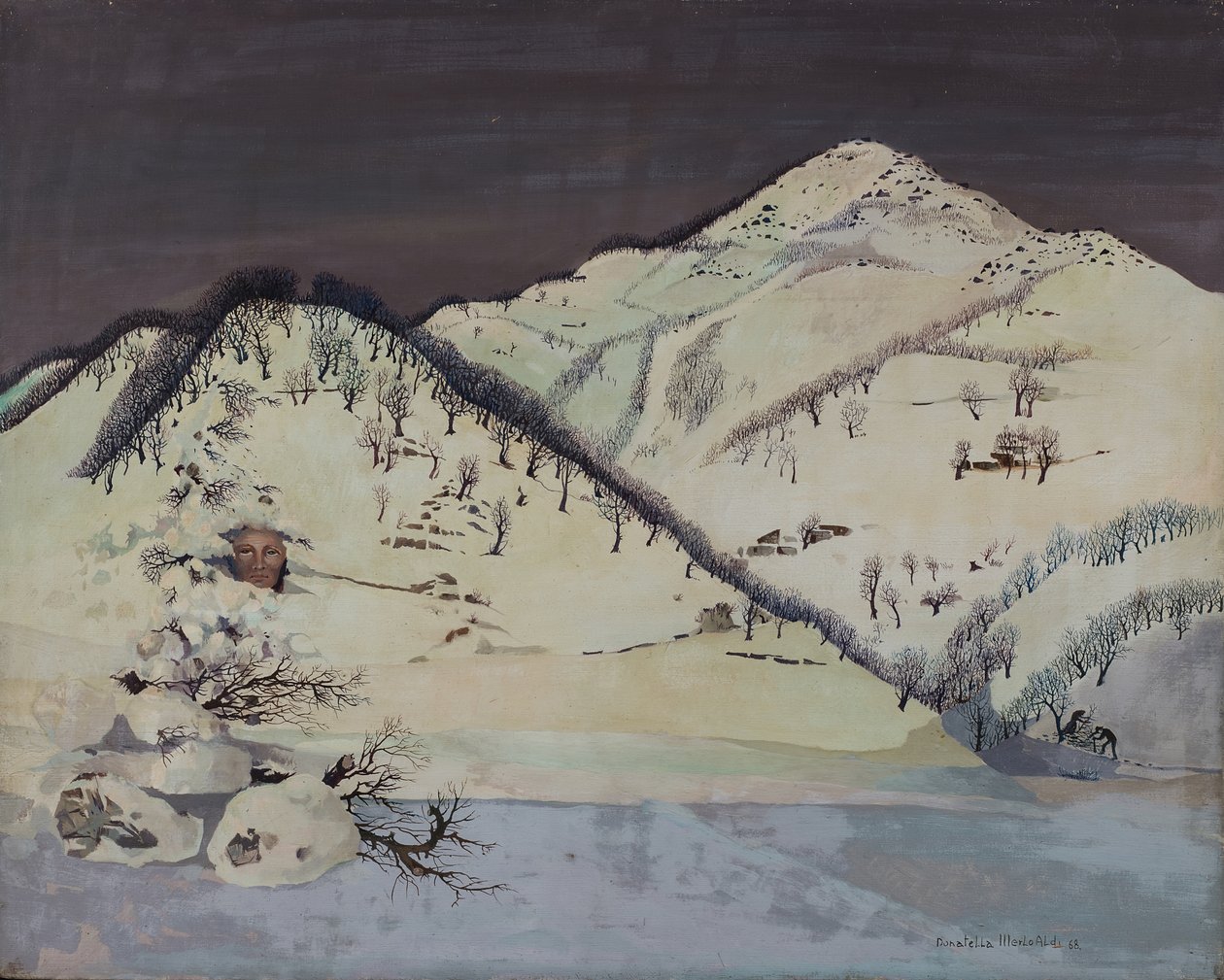 雪中的男人 作者 多纳泰拉·梅洛