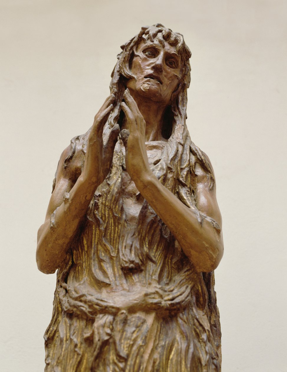 Penitent Magdalene，1453-55（木） 作者 多纳泰洛