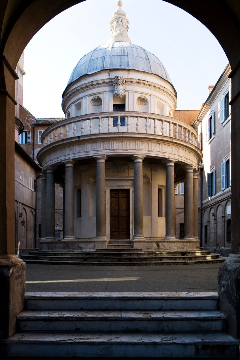 Tempietto，1508-12 作者 多纳托·布拉曼特