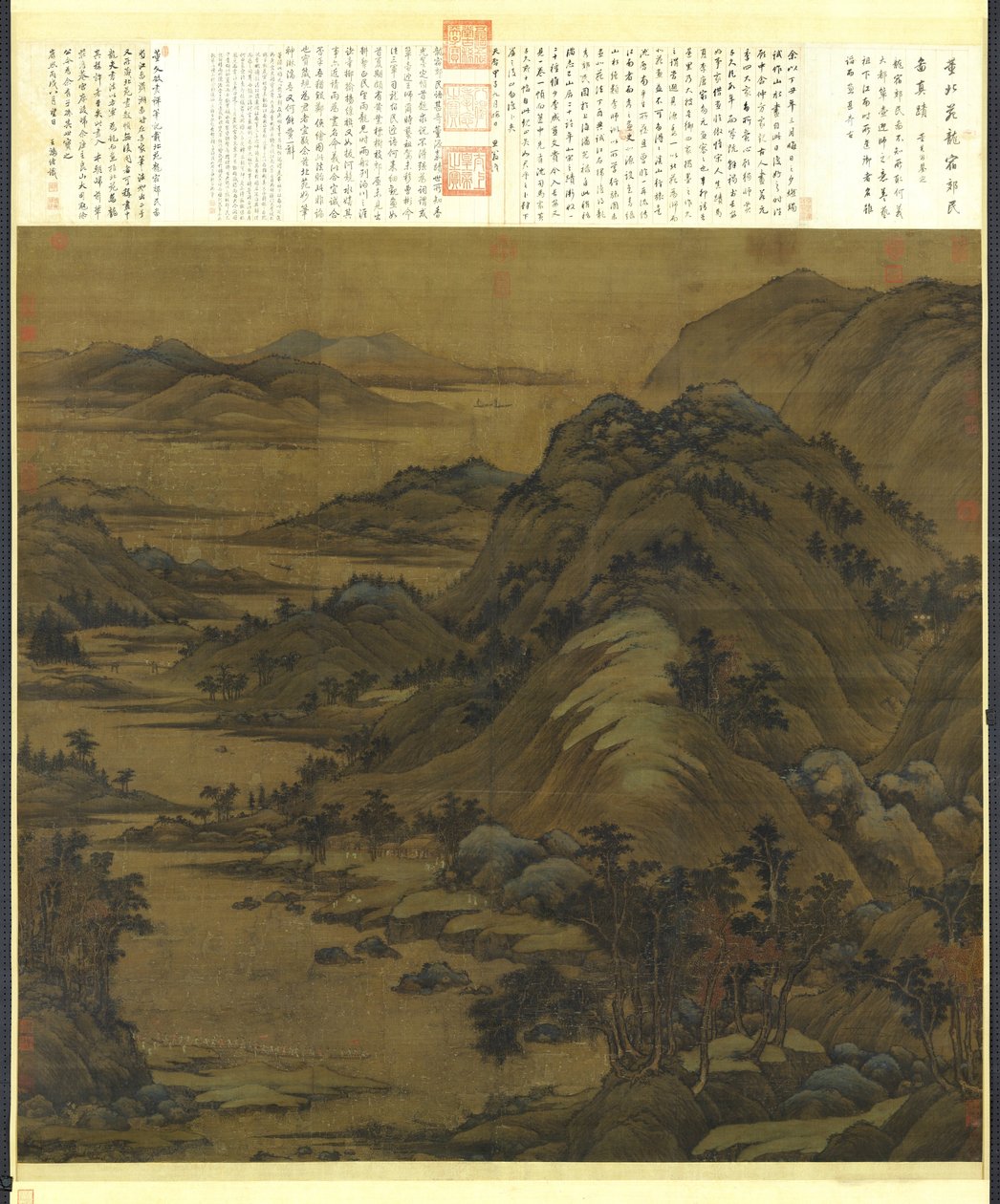 龙宿郊民图 作者 东元