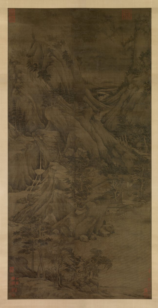 河岸。 作者 东元