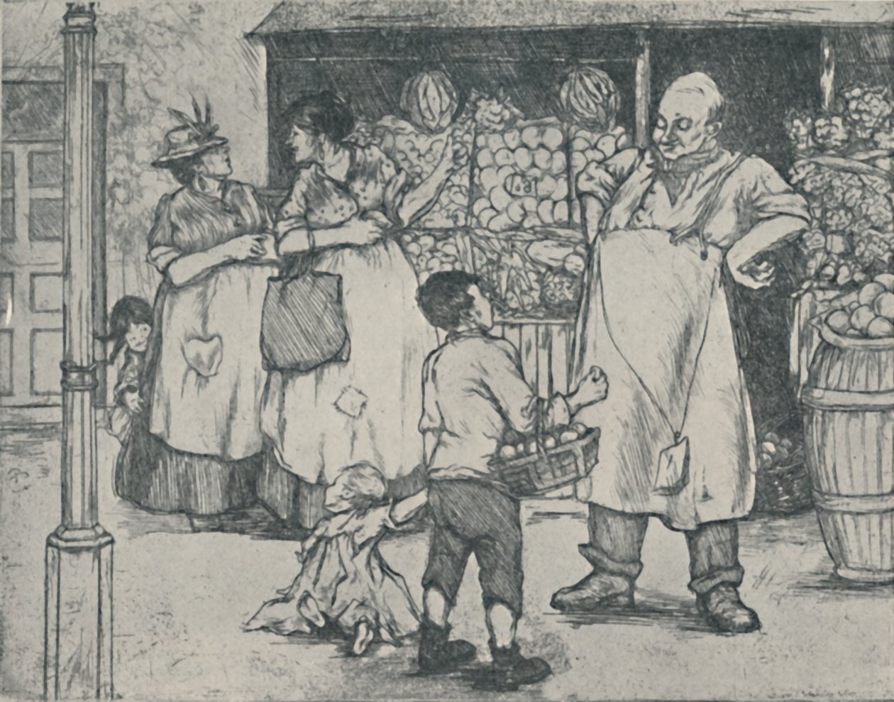 郊区营销，1920年 作者 多丽丝·戴维斯（Doris Davis）