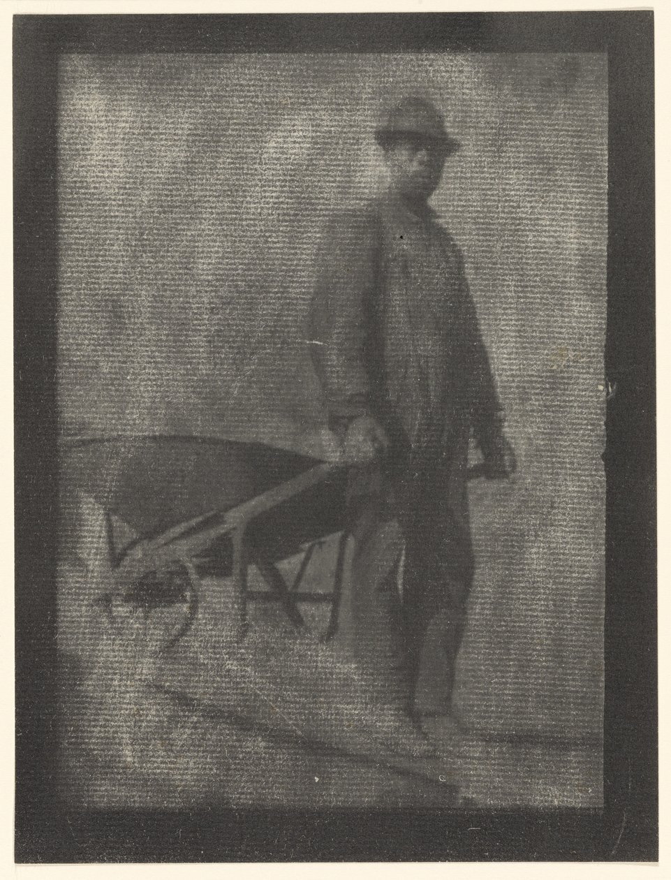 [推车的黑人] 作者 多丽丝·乌尔曼（Doris Ulmann）