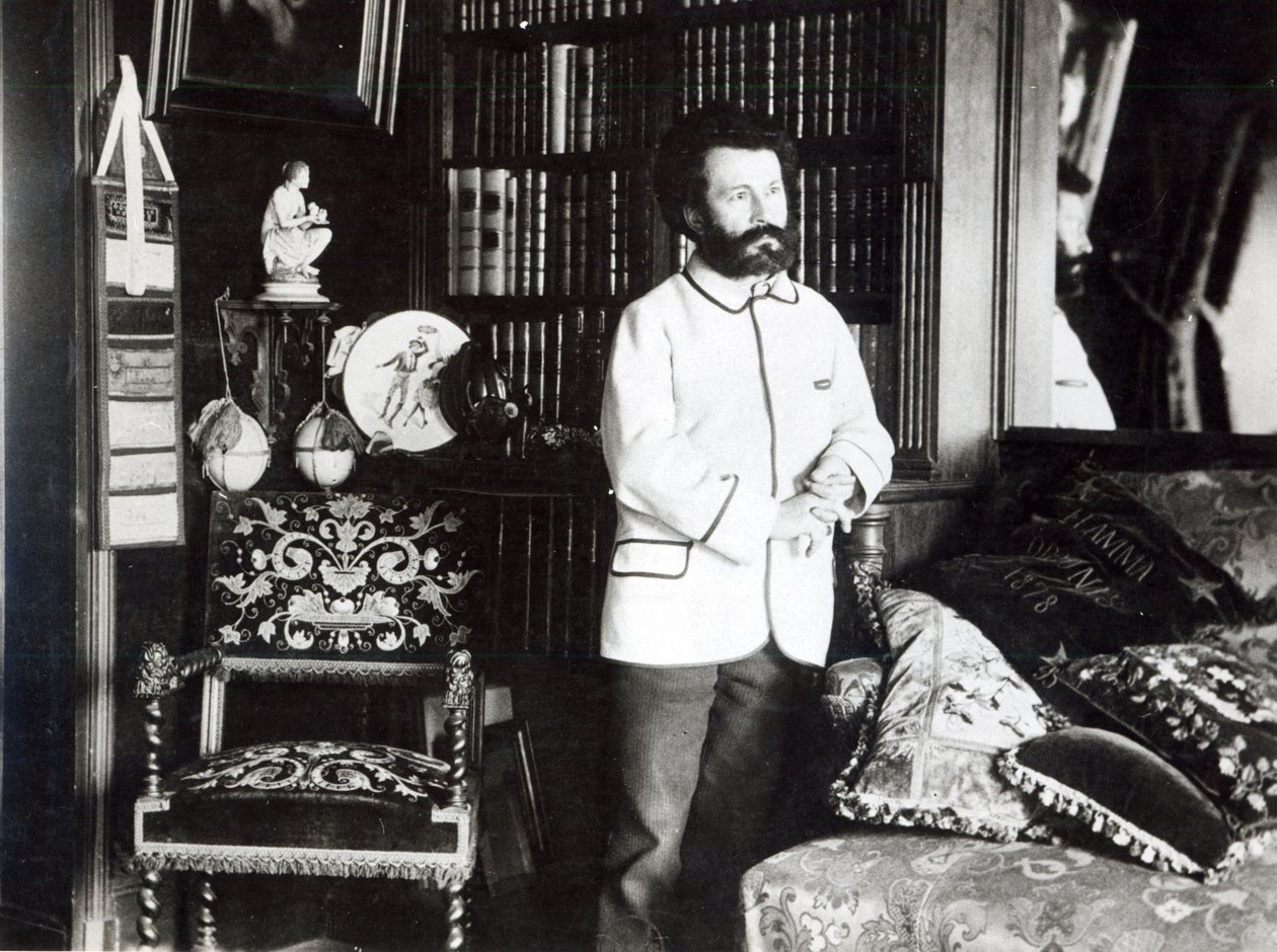 Camille Flammarion（1842-1925）在他的研究中，1893年 作者 多纳克