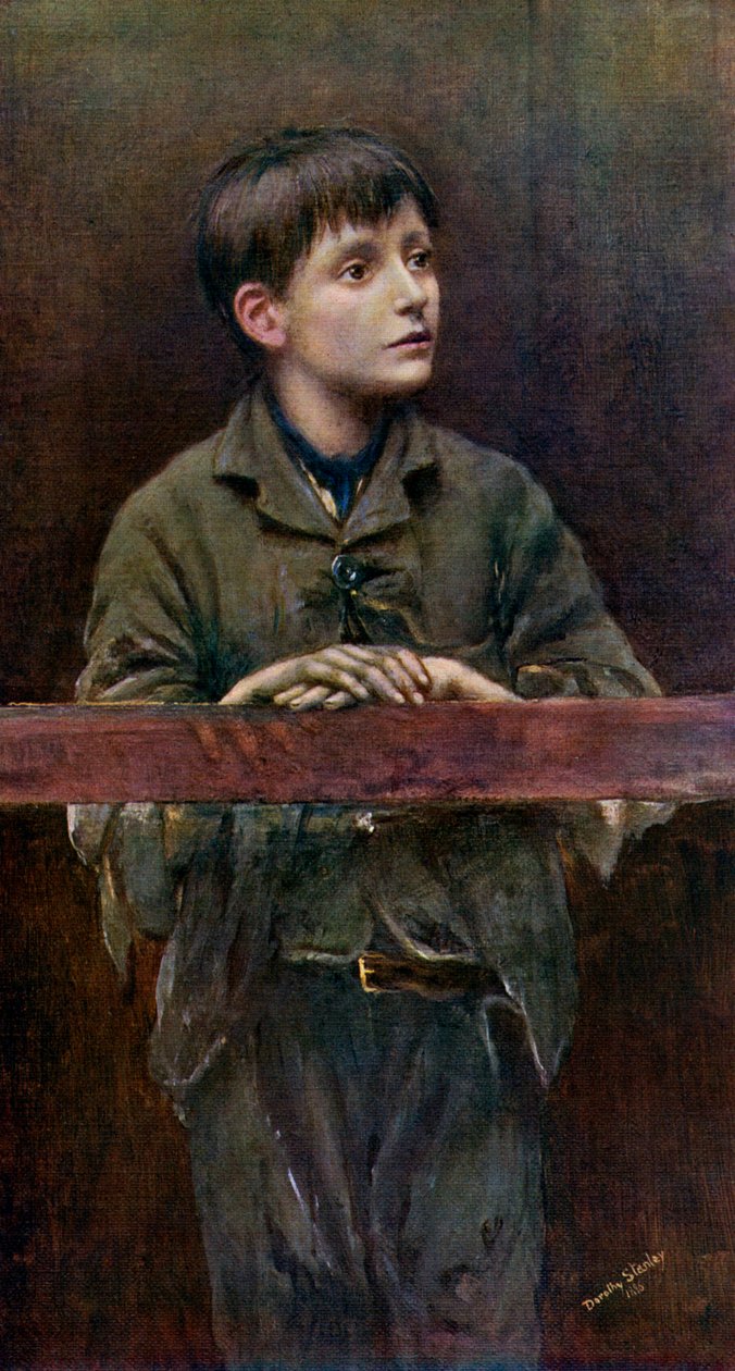 他的第一次犯罪，1896年，1912年。 作者 多萝西·斯坦利（Dorothy Stanley）