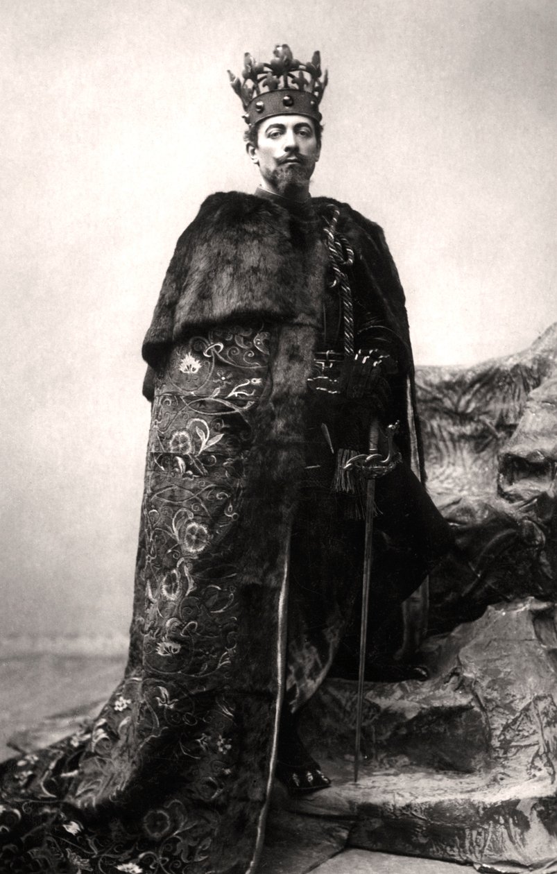 刘易斯·沃勒（Lewis Waller）1860-1915，英国演员和剧院经理，1906年。 作者 多佛街工作室