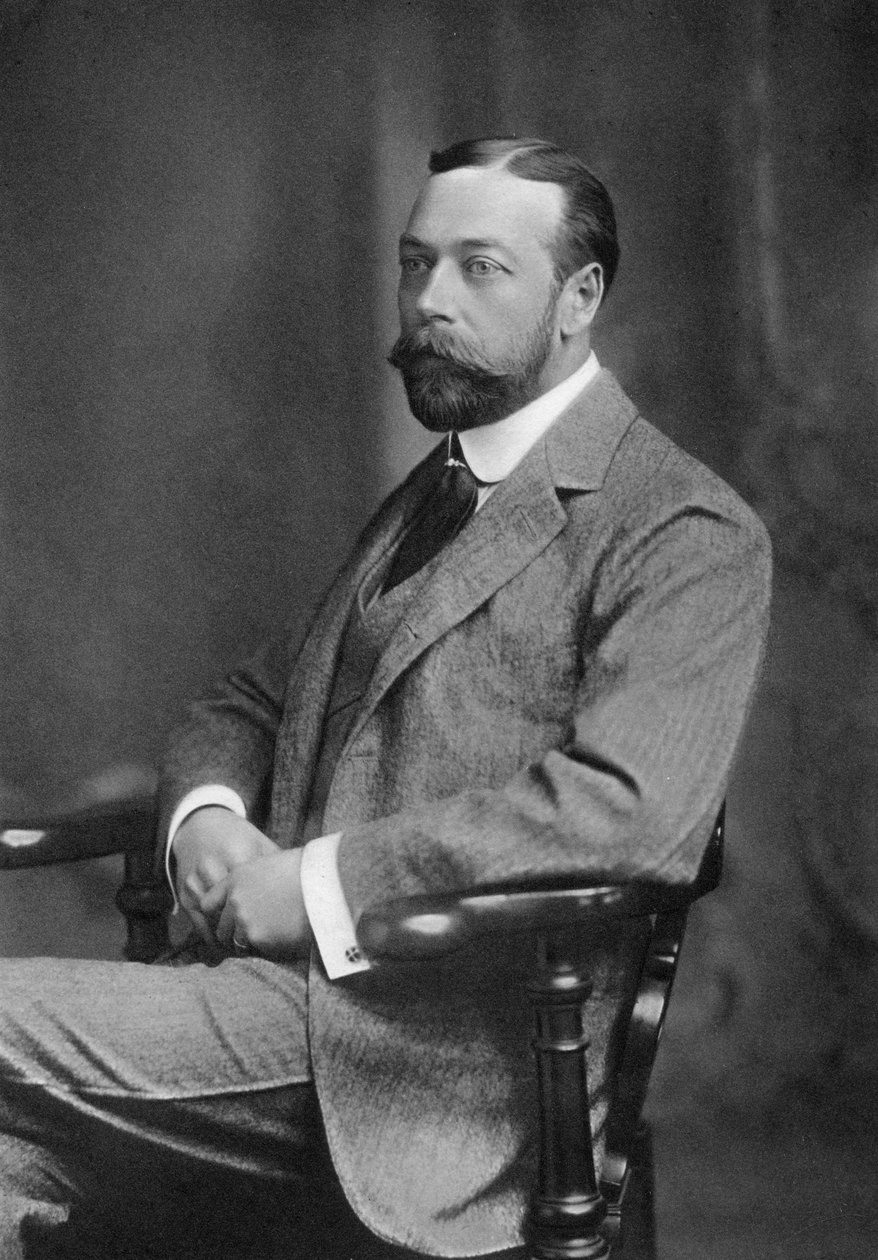 大不列颠国王乔治五世1865-1936年，1912年。 作者 唐尼
