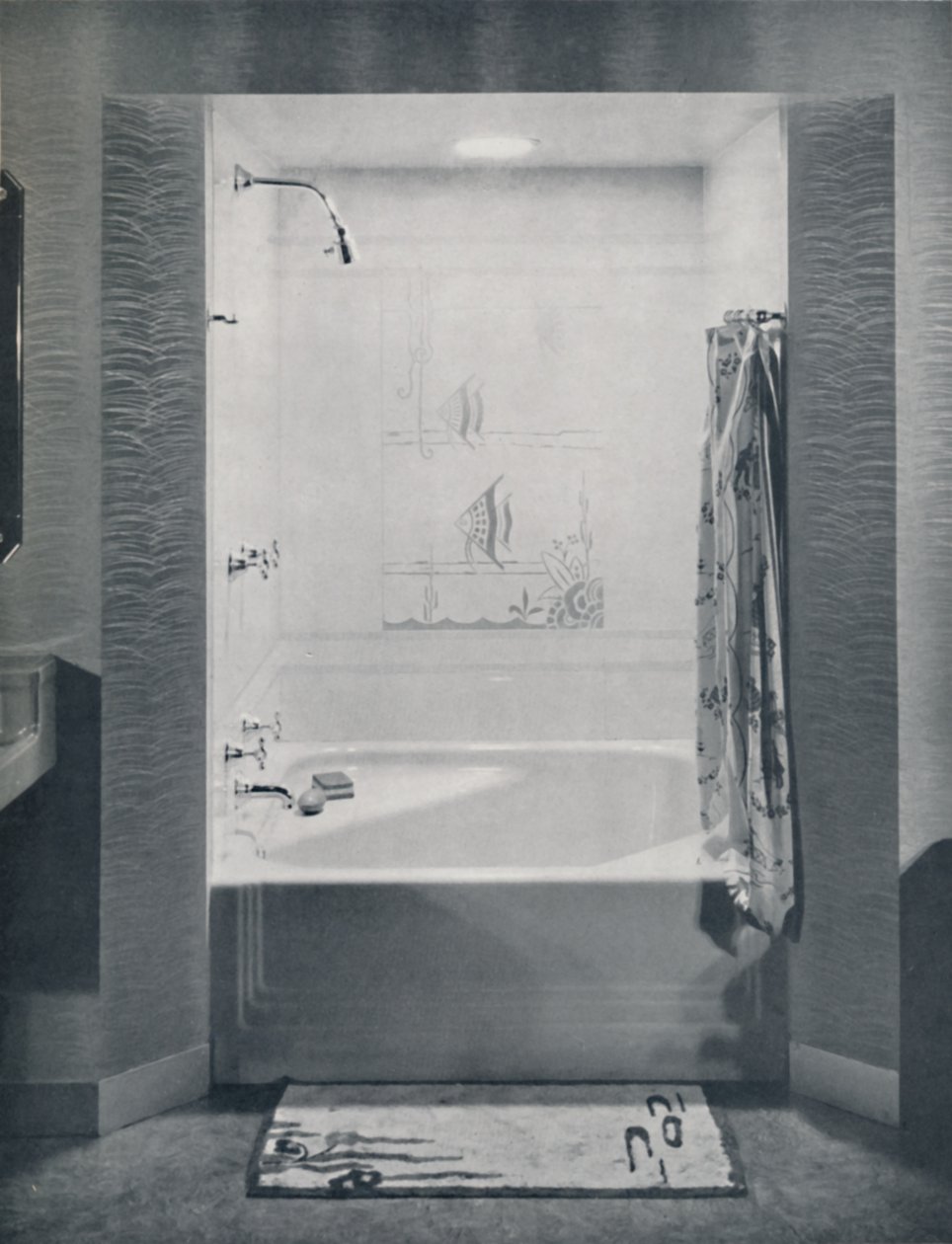新的四英尺正方形新角度浴，1935年 作者 德里克斯·杜里亚