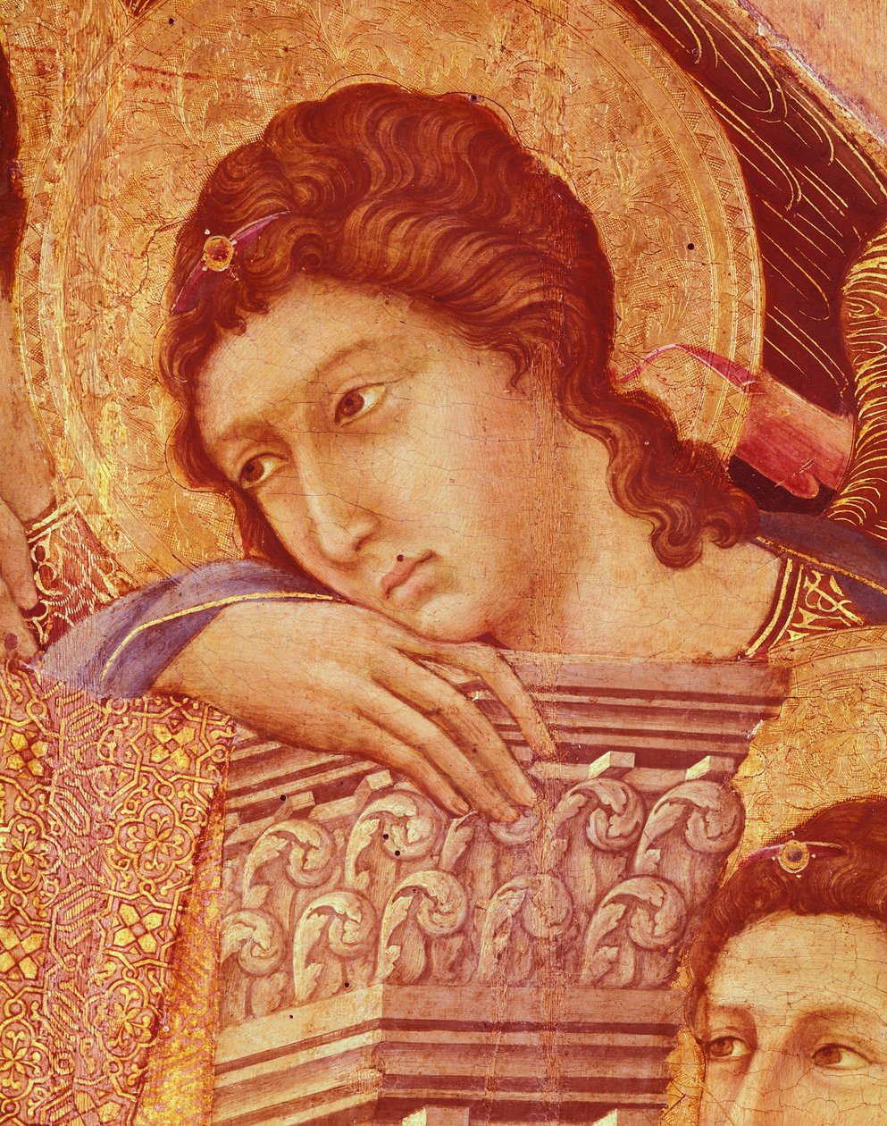Duccio di Buoninsegna（约1255年-1319年前）在锡耶纳大教堂的Mesta