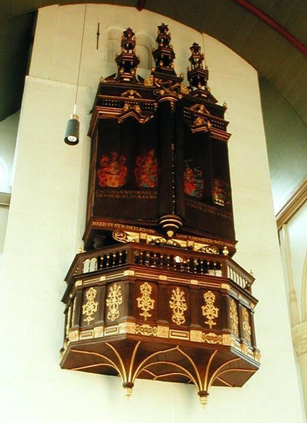 观察器官，1637年 作者 荷兰学校