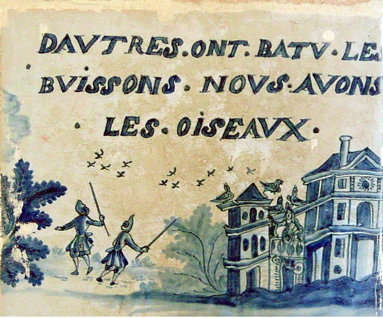 Delft Tile，c.1700-1900（陶瓷） 作者 荷兰学校