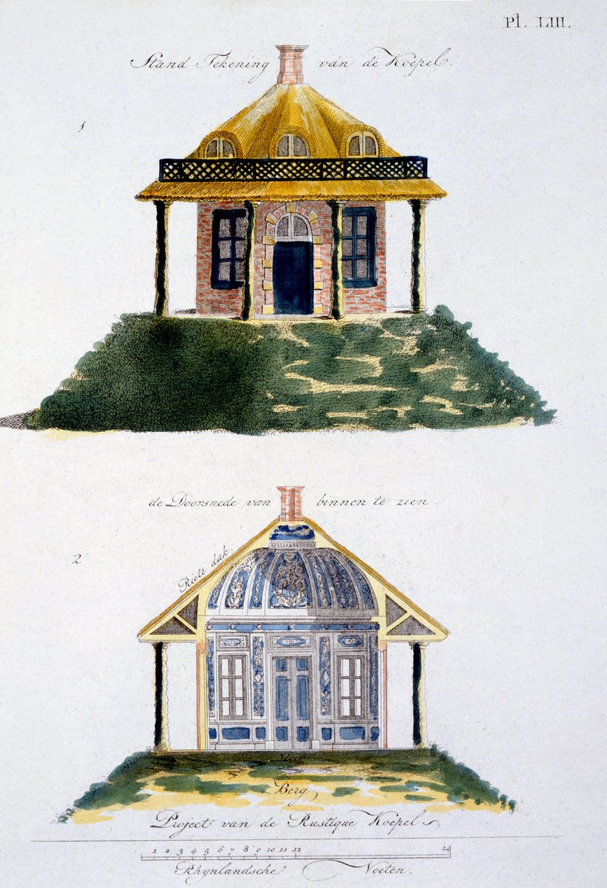 花园宝石杂志由G. van Laar出版，出版于1802年 作者 荷兰学校