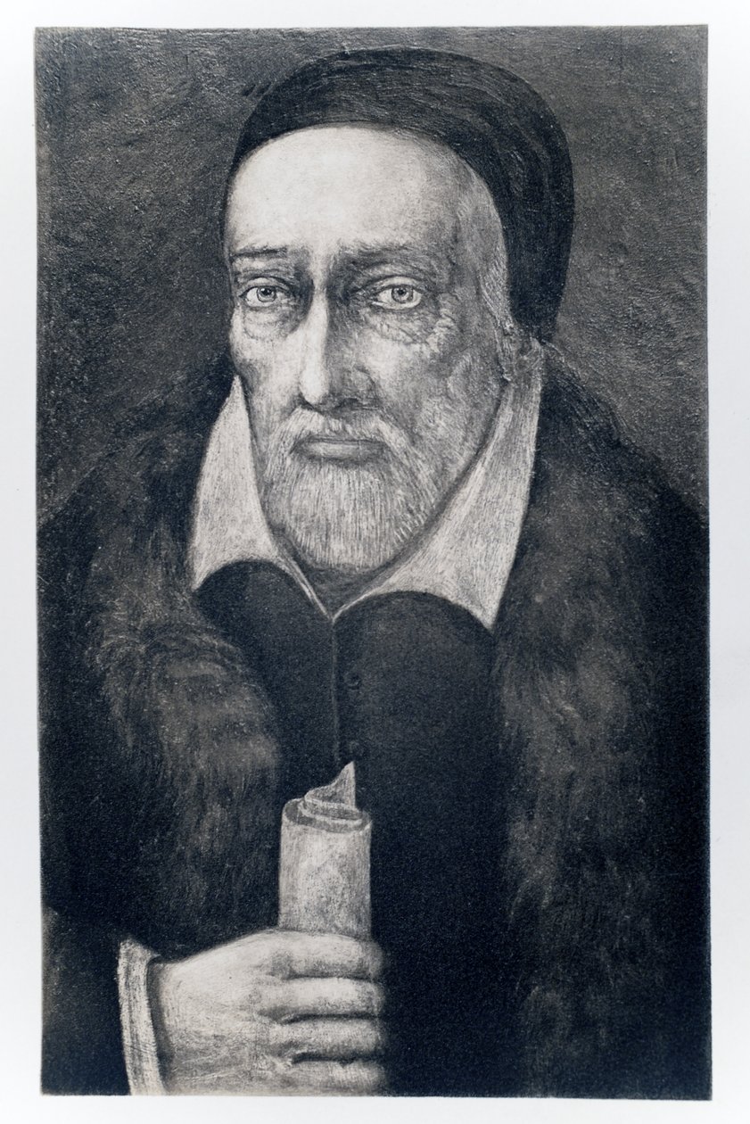来自James I和VI的George Buchanan（1506-1582），由Manzi Joyant＆Co。巴黎印刷，1904年（珂罗版） 作者 荷兰学校