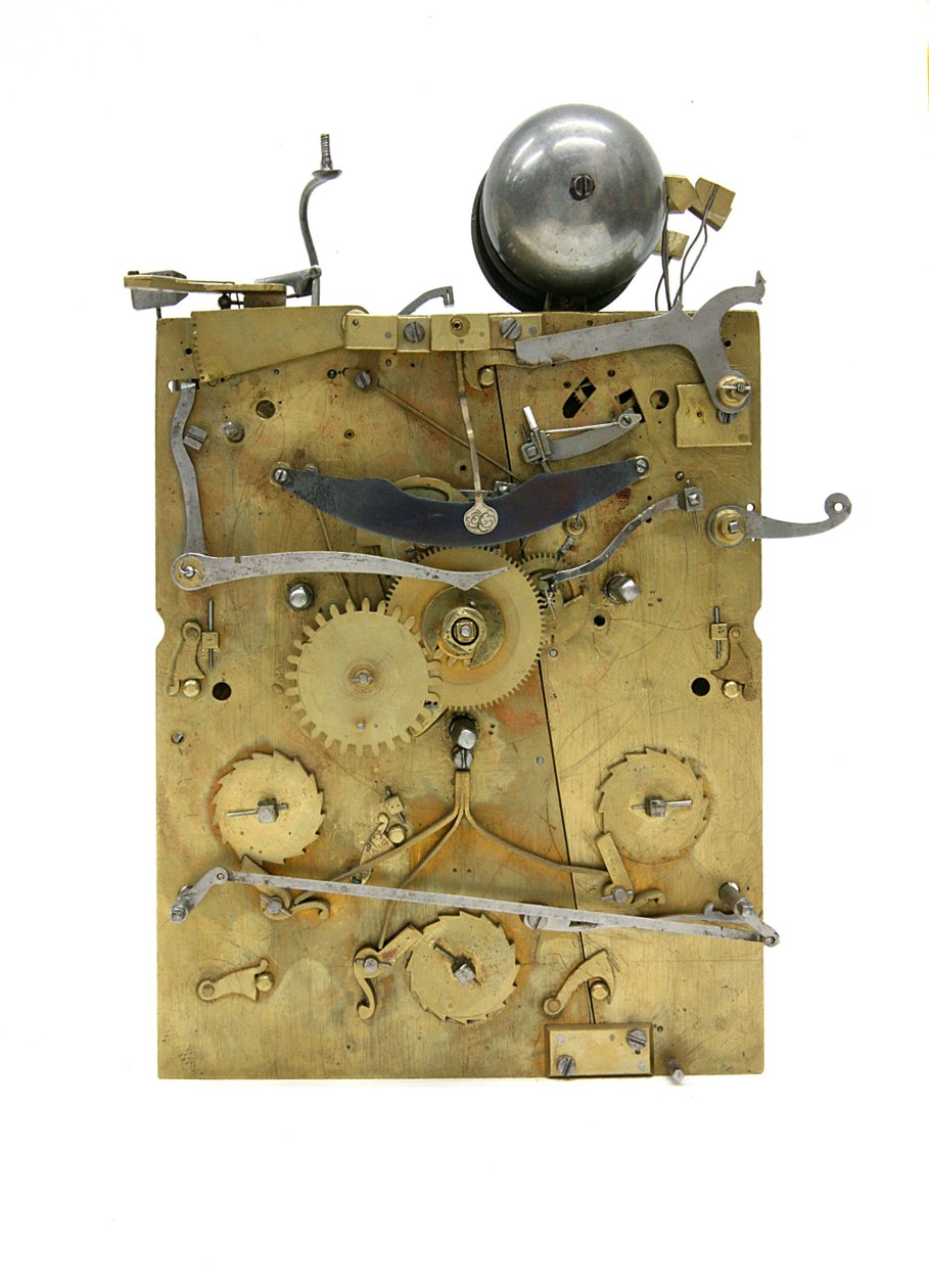 春天时钟，c.1695 作者 荷兰学校