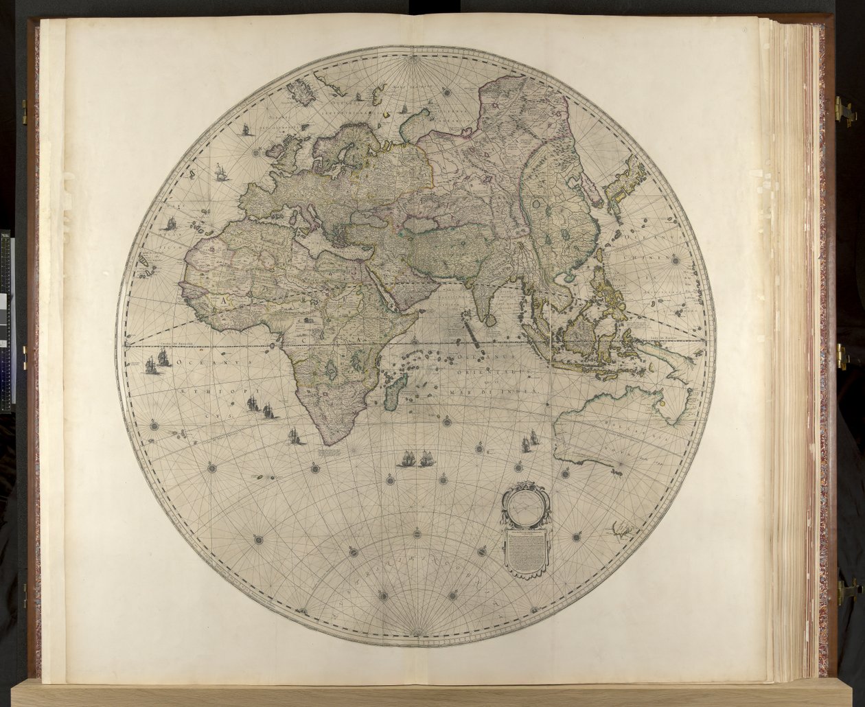 克伦克地图集》，约 1660 年（雕刻） 作者 荷兰学校