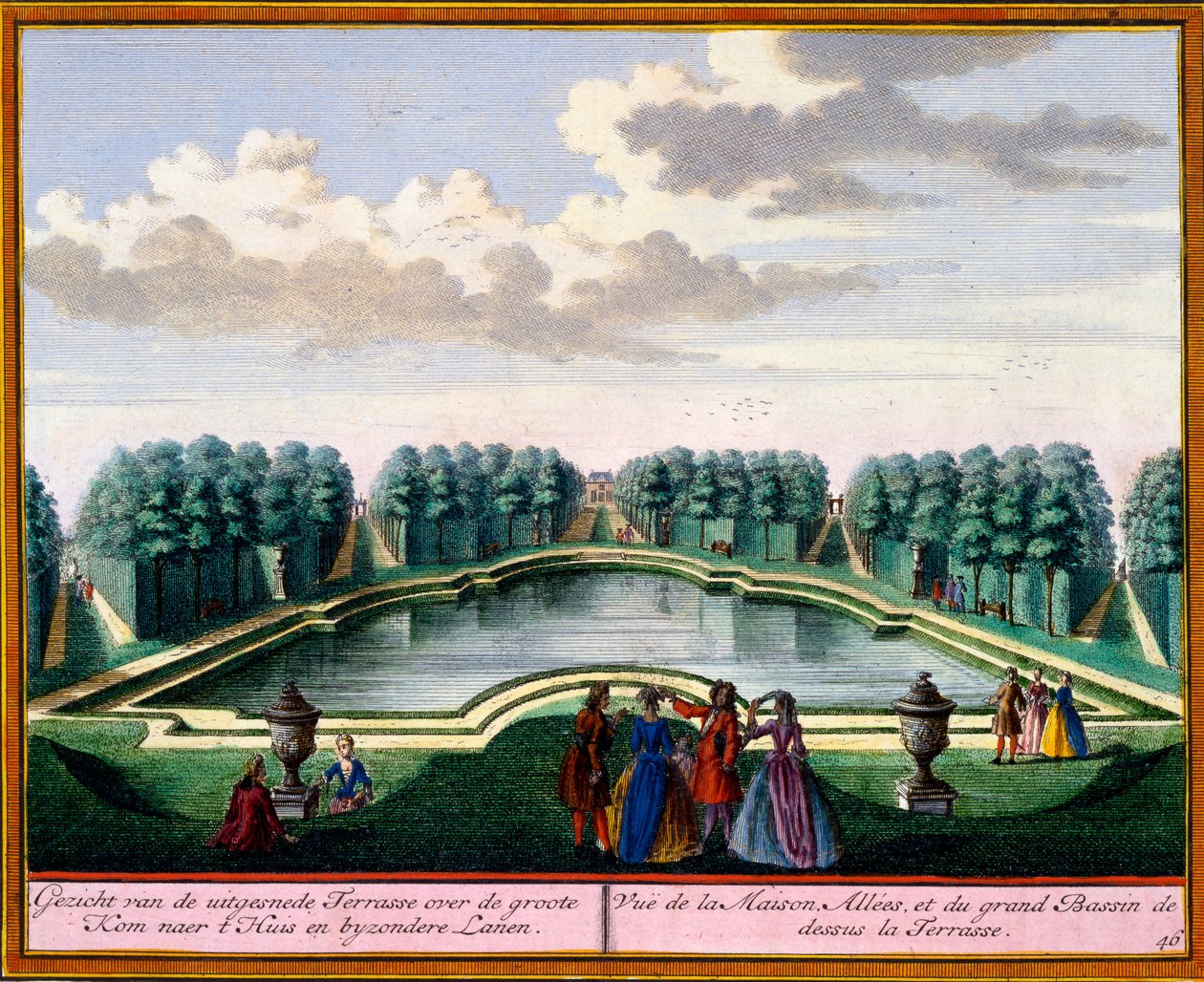 查看来自Het Zeganpralent Kennemerlant的Hendrick de Leth和Matthias Brouerius Van Nidek，出版于1700-30 作者 荷兰学校