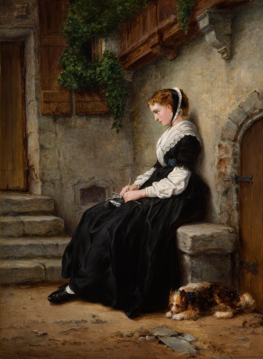 The Orphan，1877 作者 EF保全