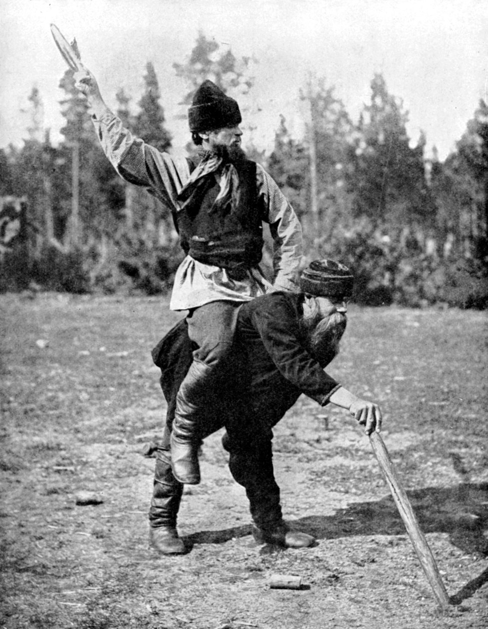 芬兰人参加Kykka全国比赛，1936年 作者 ENA