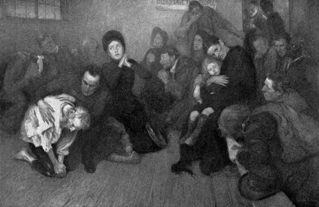 救世军庇护所，1898年。 作者 E.博罗·约翰逊