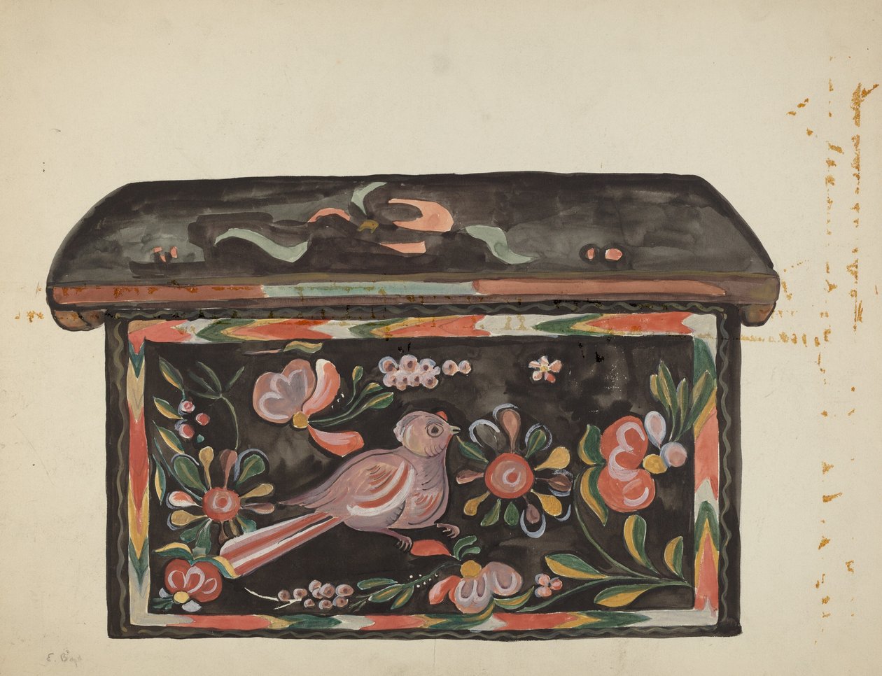 土生土长的松木箱，19351942年。 作者 E. 博伊德