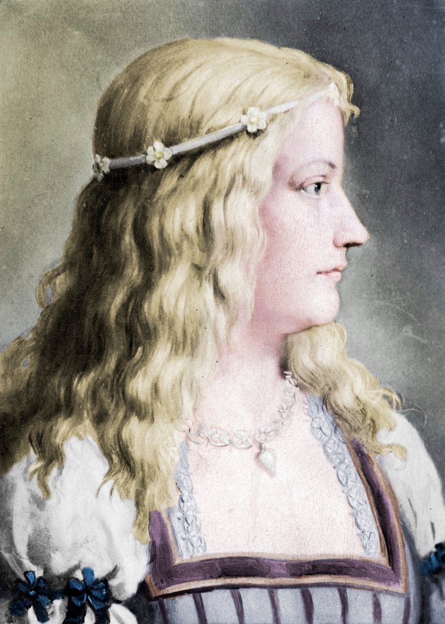 Lucrezia Borgia 1480-1519, 约18世纪 作者 争吵