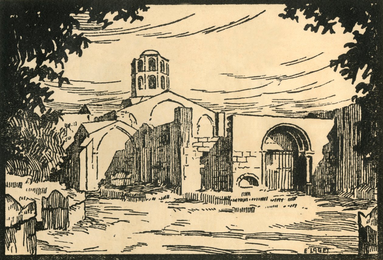 Les Alyscamps, Chapelle Shonorat - Alyscamps.and the Chapel St-Honorat