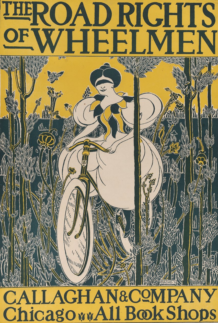 车夫的路权》，1895年。 作者 E. 纳达尔