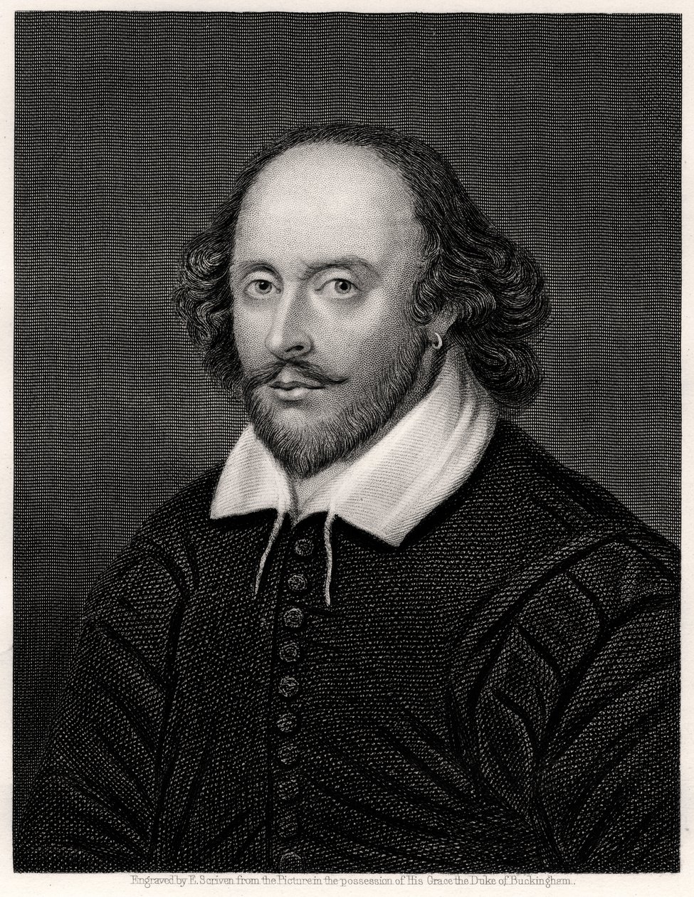 威廉·莎士比亚（William Shakespeare），英国剧作家，19世纪 作者 E.斯克里文