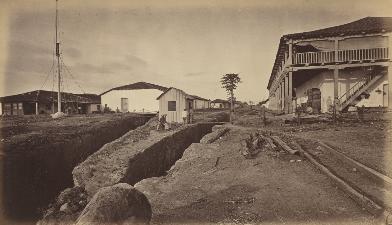 Acajutla, 1877. 作者 爱德沃德·迈布里奇