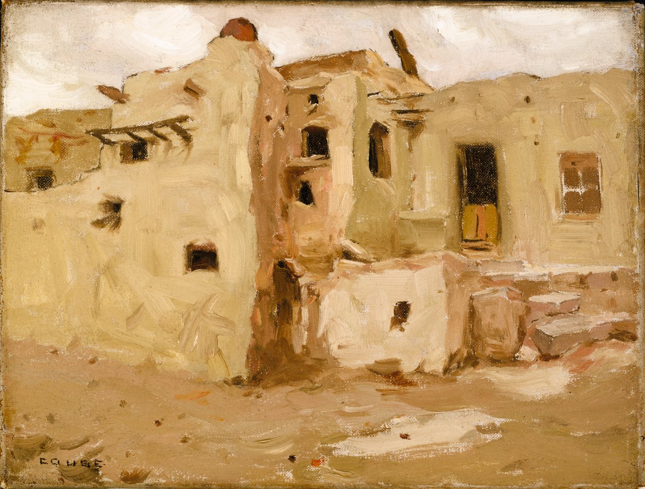 Walpi Pueblo, 1903年。 作者 欧文·欧文·库斯